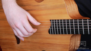 travis picking guitar fingerpicking pattern