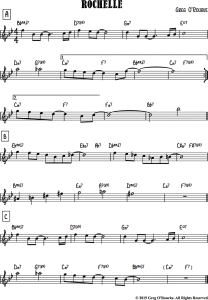 chord melody guitar fig.1