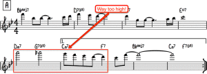 chord melody guitar fig.3