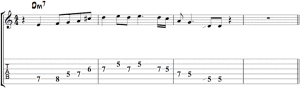 jazz-guitar-improvisation-practice-routine-6-so-what-miles-davis-lick-1