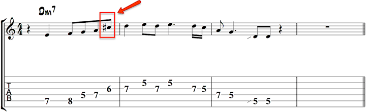 jazz-guitar-improvisation-practice-routine-7-so-what-miles-davis-lick-1a