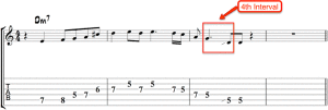 jazz-guitar-improvisation-practice-routine-8-so-what-miles-davis-lick-1b