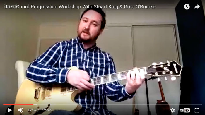 Modern Jazz Chord Progression Workshop with Stuart King (Replay)