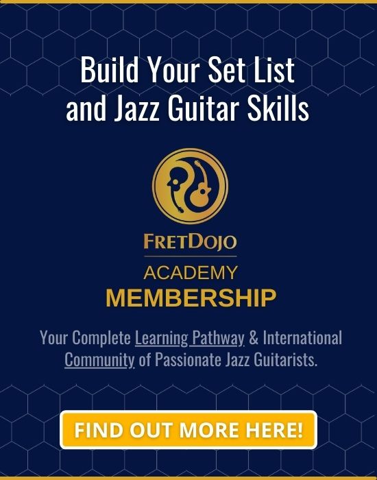 How to play jazz guitar fretdojo academy