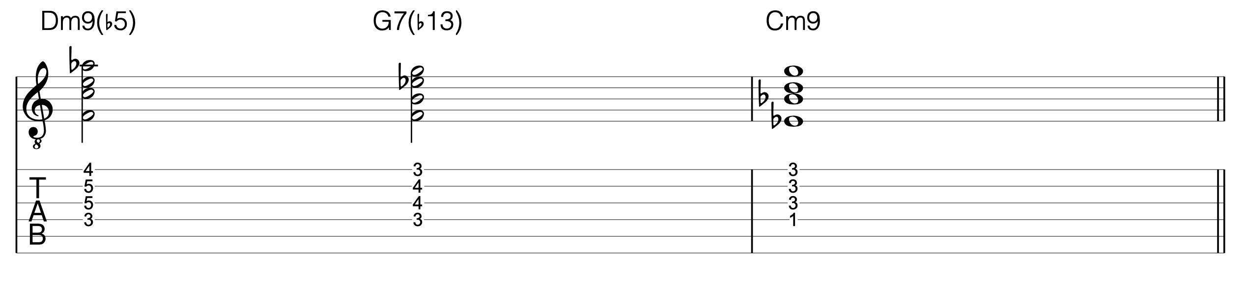 2 5 1 jazz chord progression