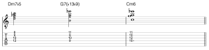 2 5 1 chord progressions guitar