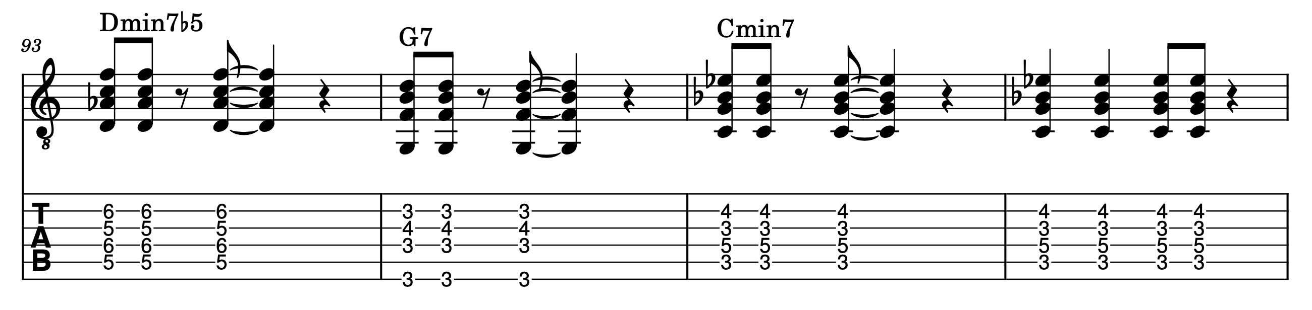 27a - 2 5 1 jazz chord progressions